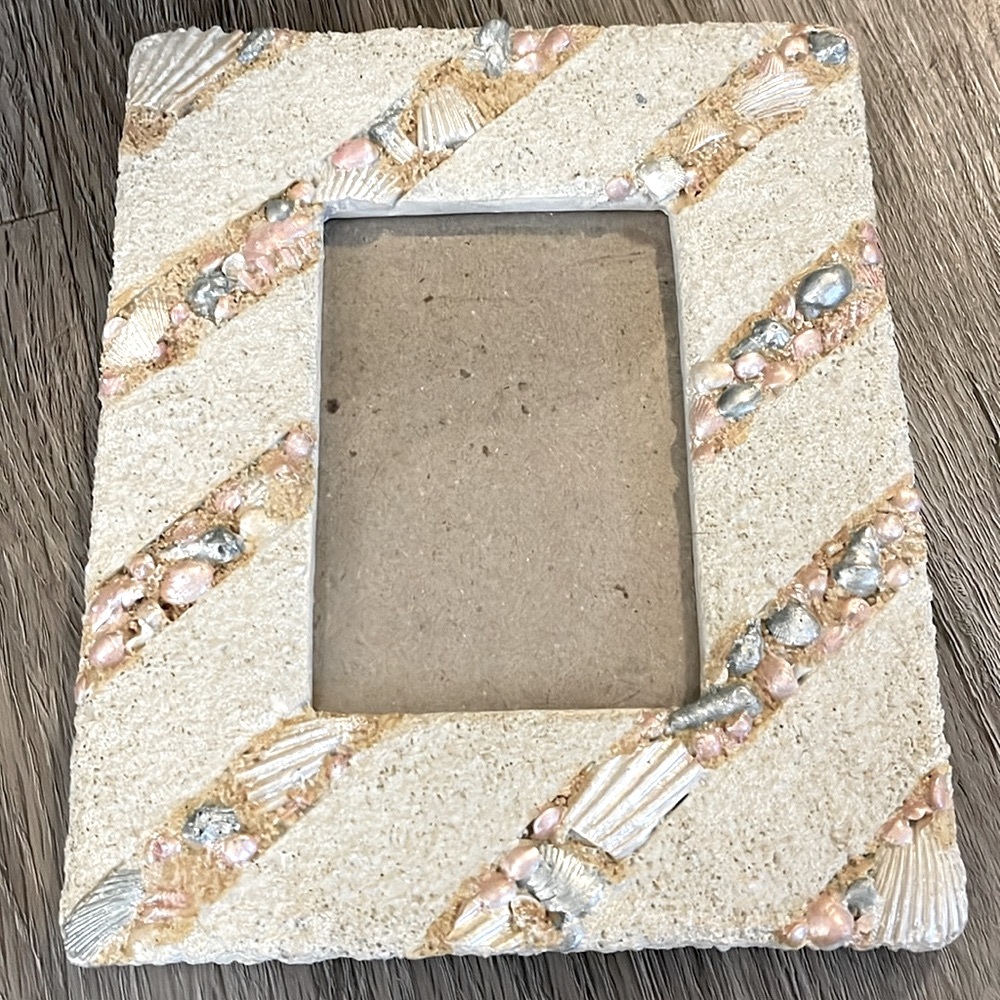 New Authentic Mexican Sands & Sea Shells picture frame